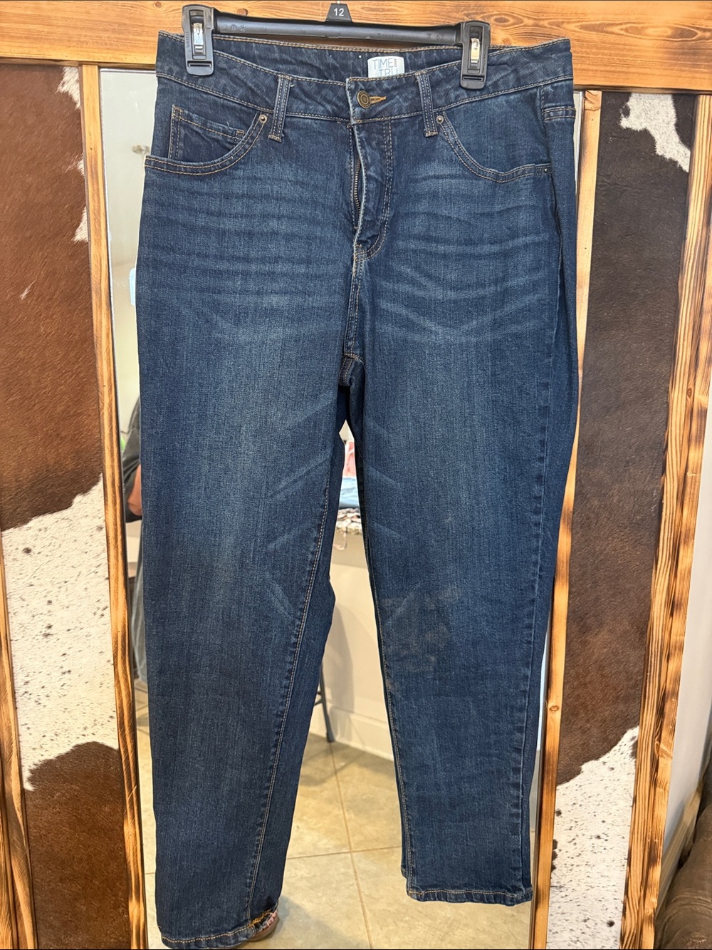 Time and Tru Dark Blue Skinny Jeans